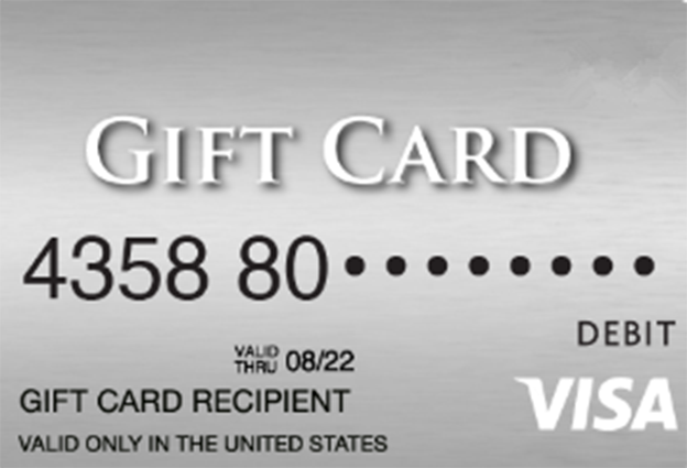 VISA GIFT CARD